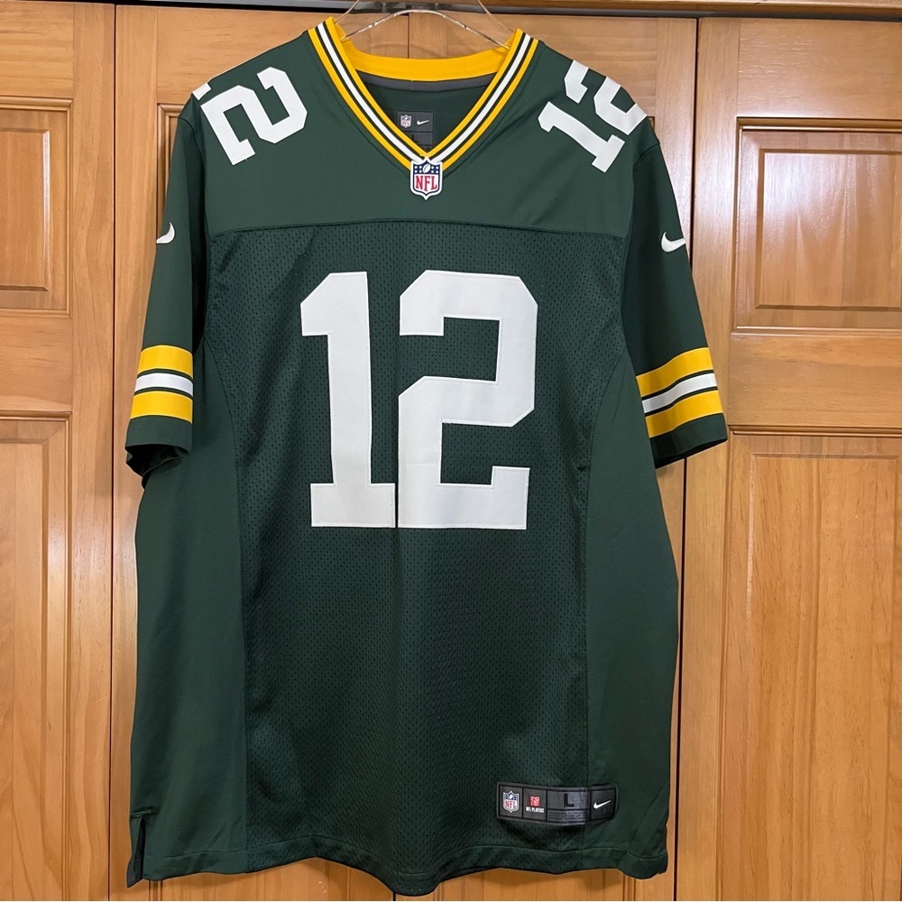 Nike NFL Aaron Rogers Green Bay Packers On Field Jersey Size Large NWOT